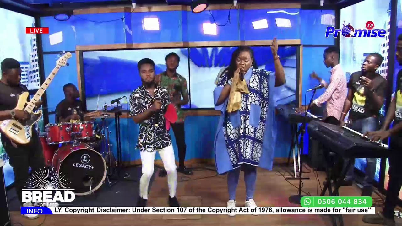 An atmosphere charged with worship. Mama Pat × Minister Nat 🔥🙌 #breadoflife