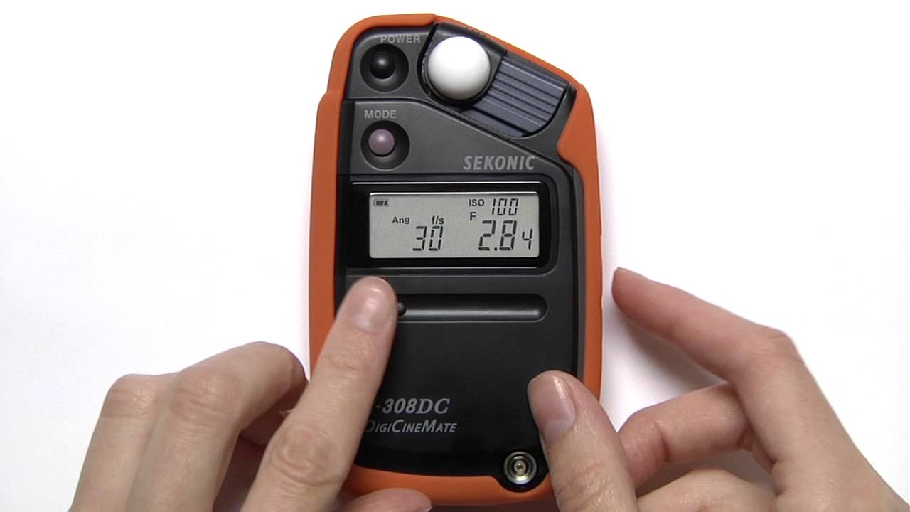 Sekonic L-308DC Quick Start Video: Cine Mode
