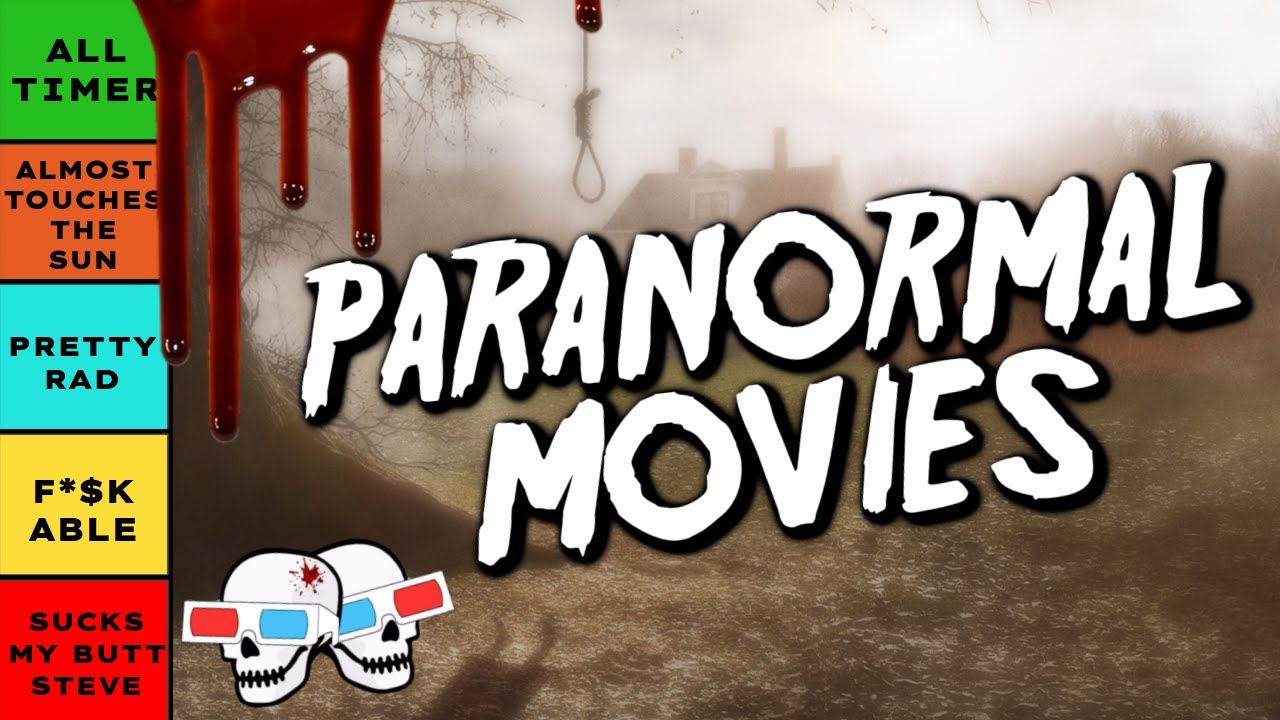 PARANORMAL HORROR MOVIES Tier List LIVE!