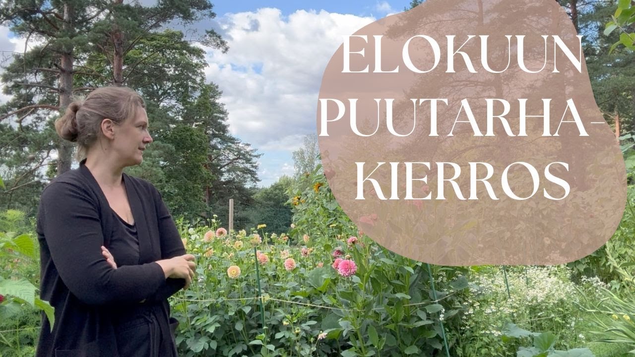 Elokuun puutarhakierros