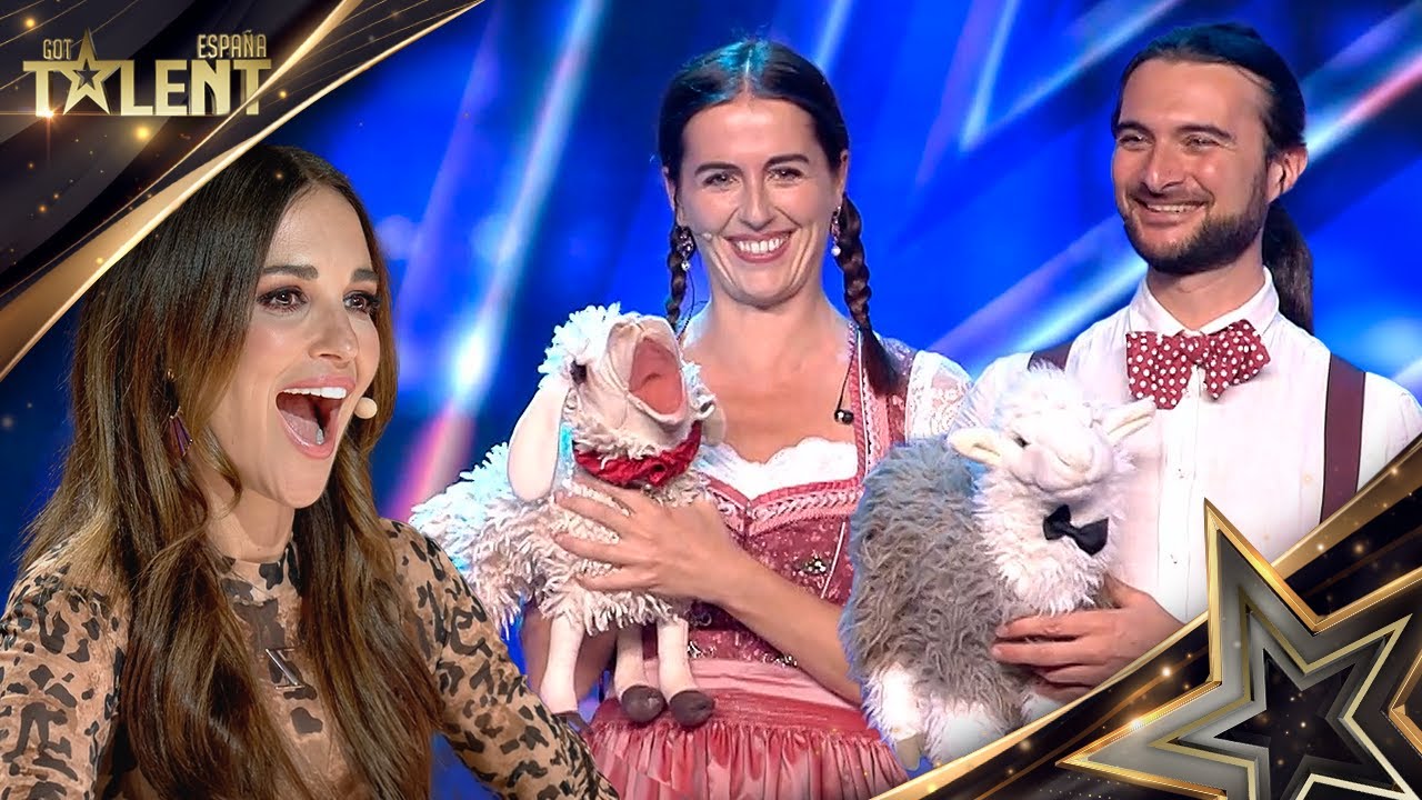 VENTRILOQUÍA de otro nivel, ¡vaya vozarrón estas ovejitas! | Audiciones 1 | Got Talent España 2024