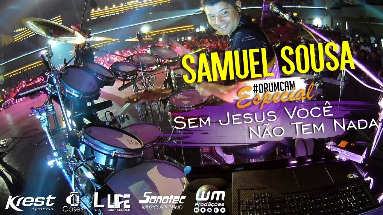 #DrumCam ESPECIAL - Sem Jesus Voc&ecirc; N&atilde;o Tem Nada