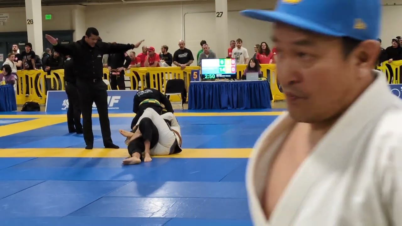 San Jose Open IBJJF 2026 open class final master 4 brown belt