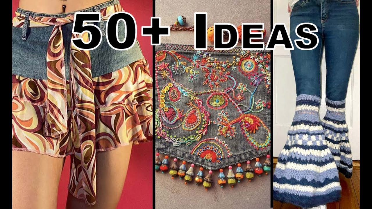 50+ Jeans Upcycle DIY Ideas