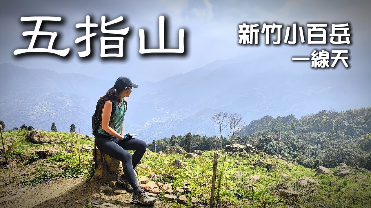 【五指山🖐️】新竹小百岳｜🗿巨人的手掌心玩耍｜五種風貌｜勇闖原始路徑｜超長猴洞巨石一線天🪨