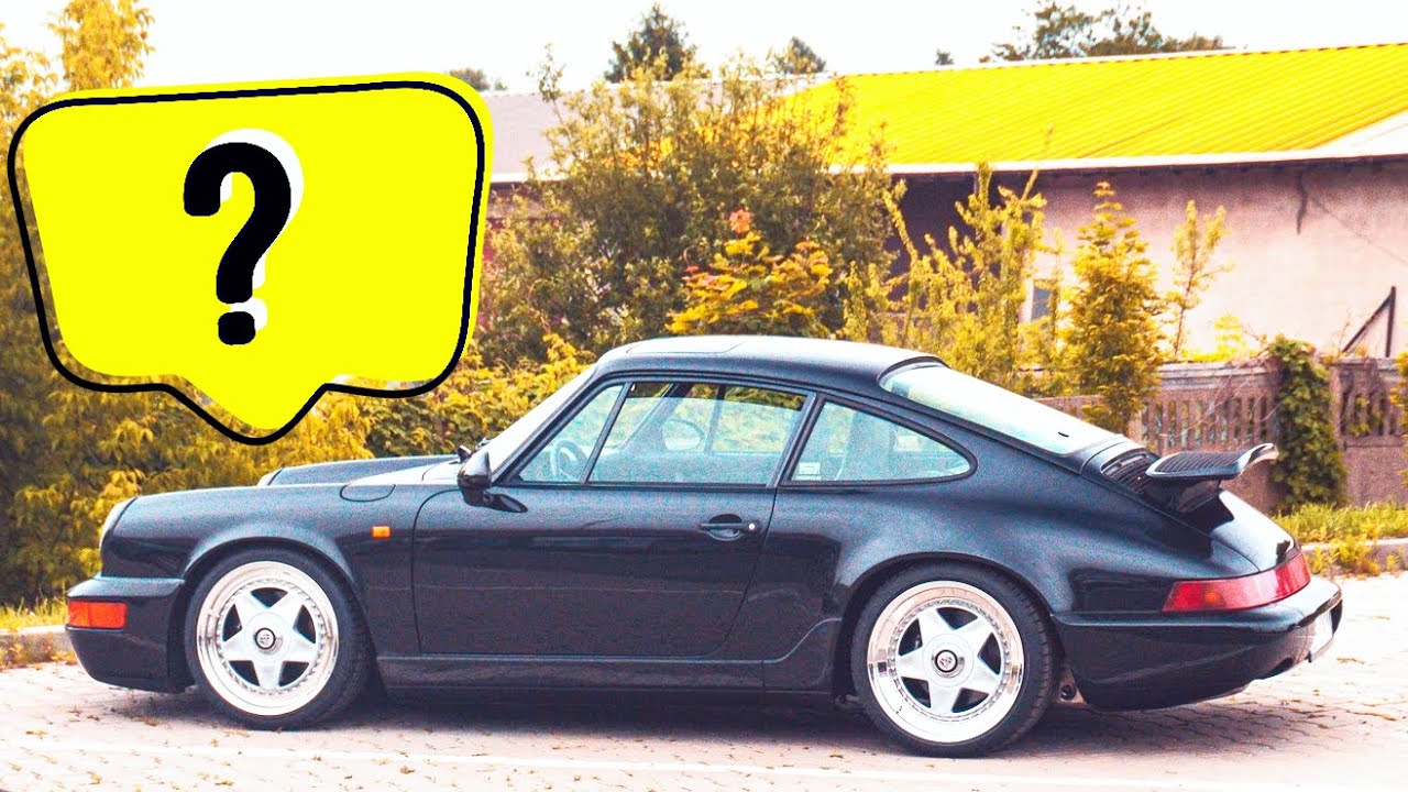 Obniżyłem stare Porsche.