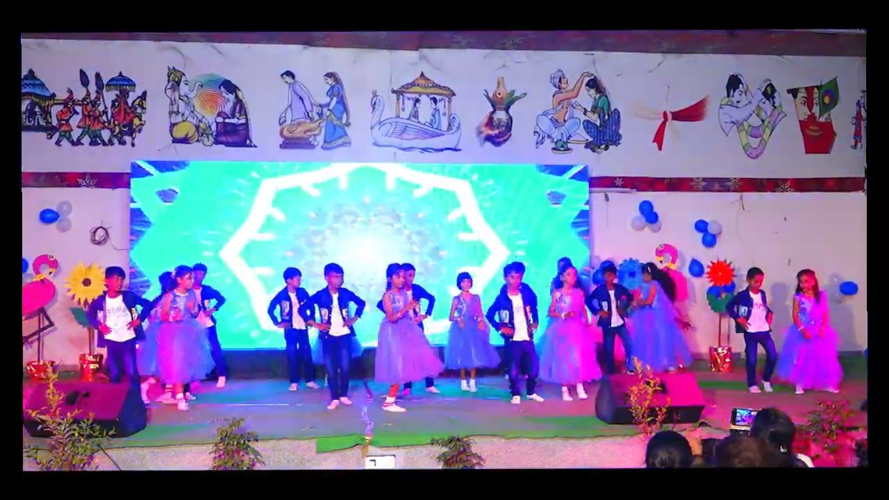 3rd class B dance performance #annualday2025-26 @VernonschoolBeeramguda 