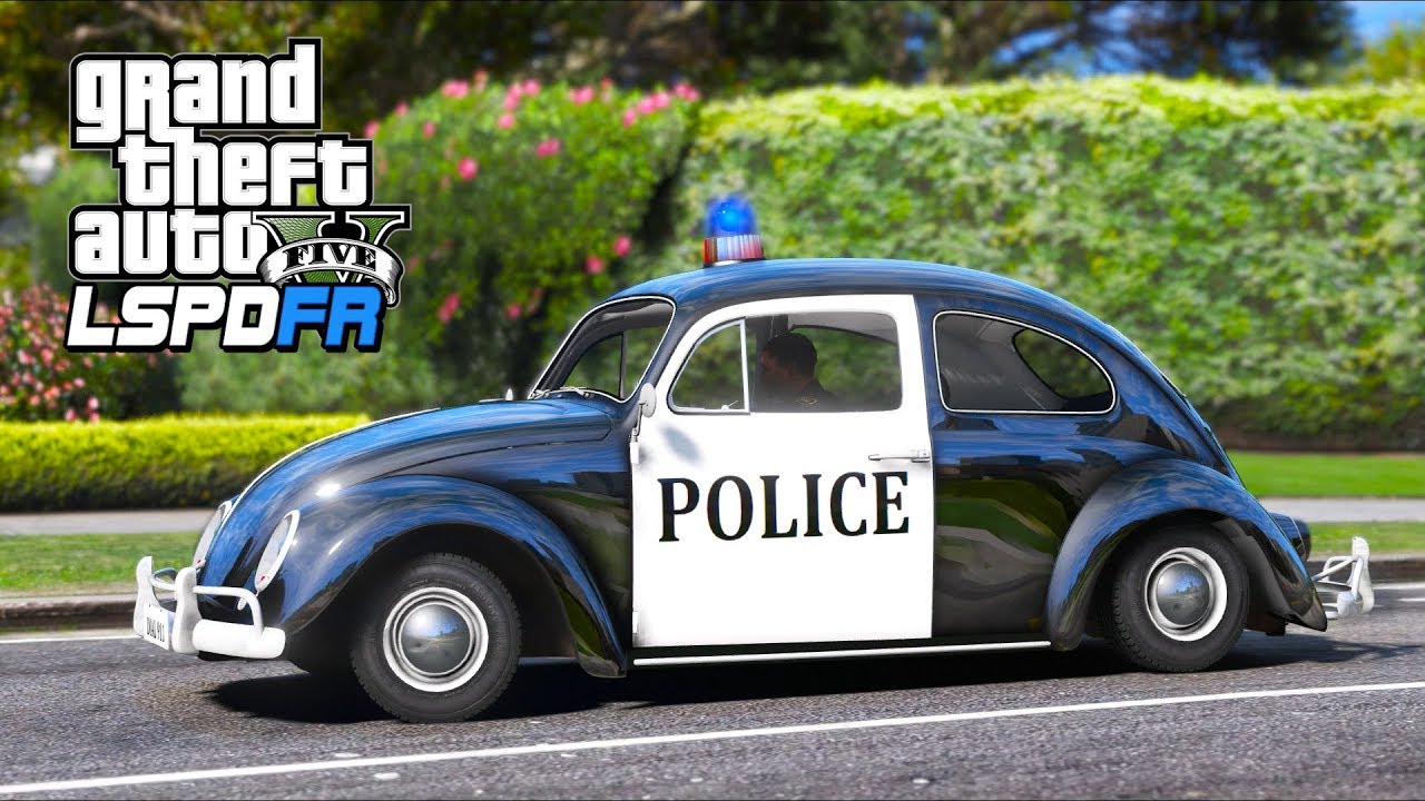 GTA 5 Mods - RETRO Police VW Beetle!! (LSPDFR Gameplay)