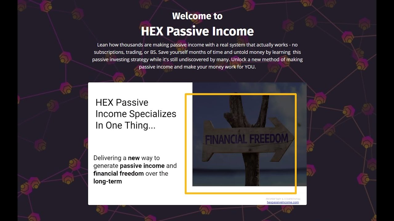 HEX Passive Income Review 2021!!! - How to Set Up a Passive Investment Strategy Online 2021???