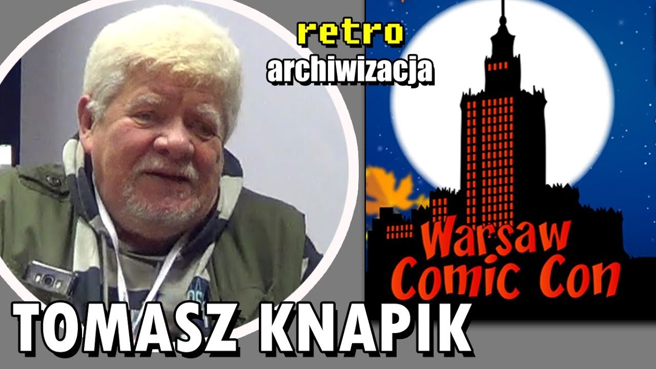 Tomasz Knapik na Warsaw Comic Con opowiada o pracy lektora | Retro archiwizacja - odcinek 290
