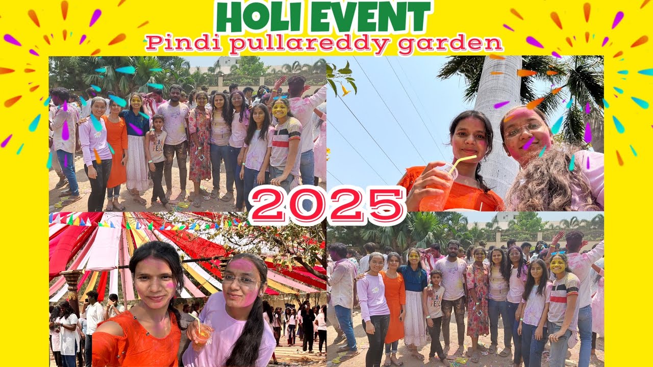 Holi 2025 in Telangana | Best Celebration with Full Masti & Colors 🎊✨ Music, Colors & Madness! 🔥🎊