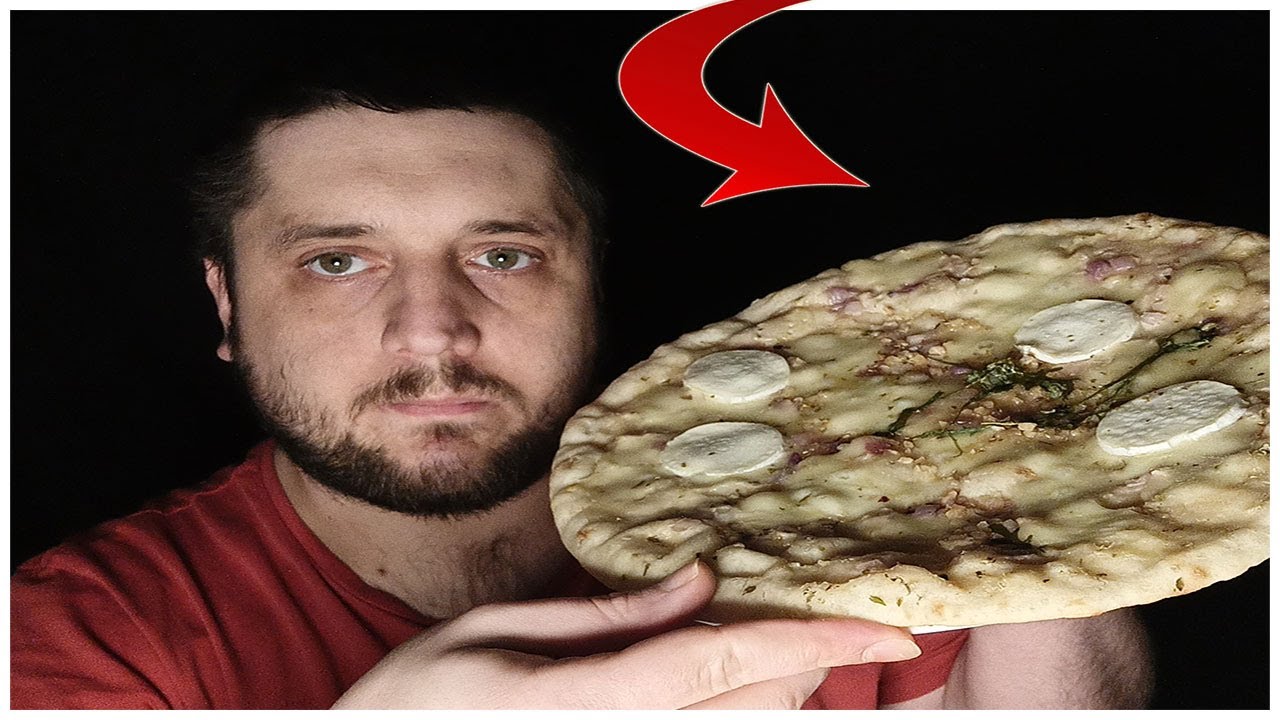 PIZZA CHEVRE MIEL DEGUSTATION (ASMR FRANCAIS)