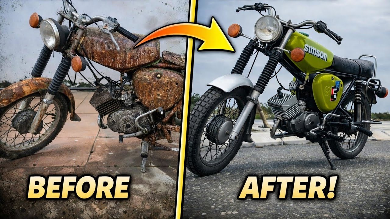 Rusty Simson S51 Full Restoration | Before and After