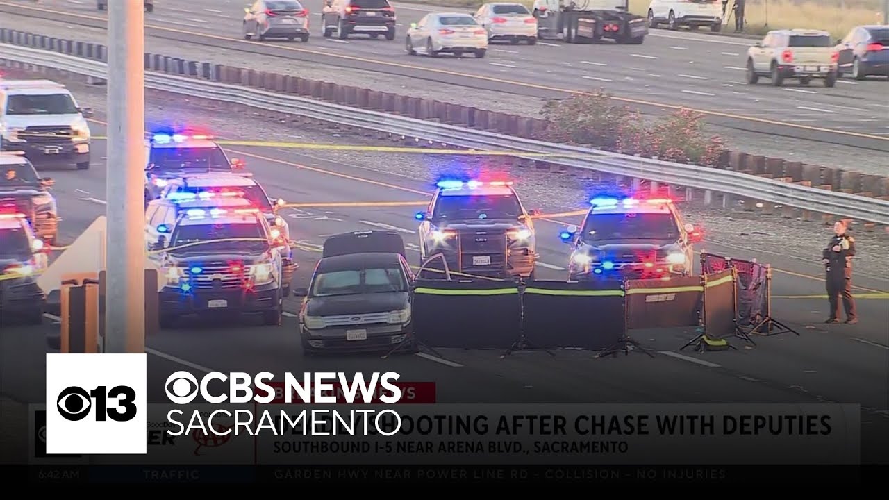Deadly shooting after chase with deputies on I-5 in Sacramento