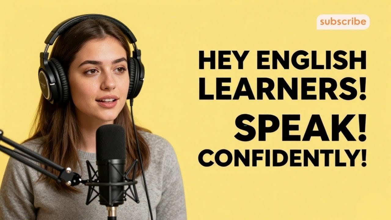 “Hey English Learners! How to Speak English Confidently and Fluently Without Fear”
