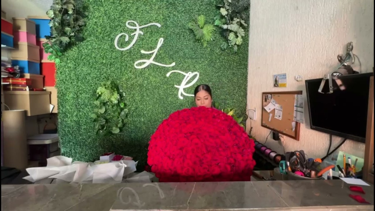ramo de 300 rosas