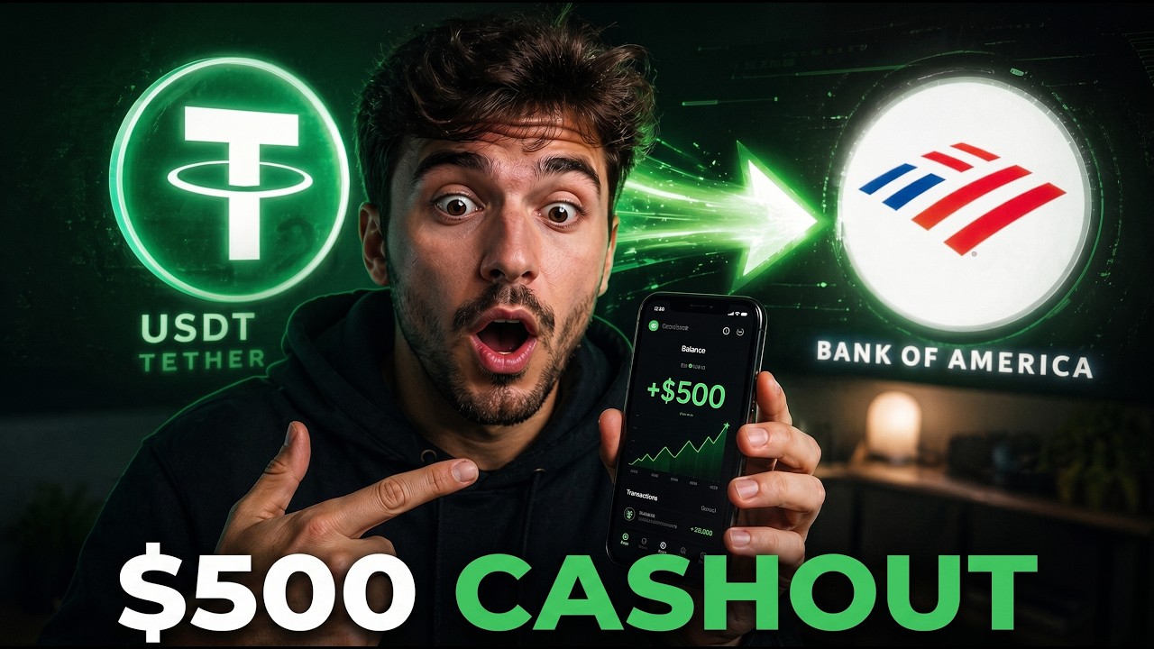 How to Cash Out Crypto to Bank Account (USDT to Bank of America Transfer)