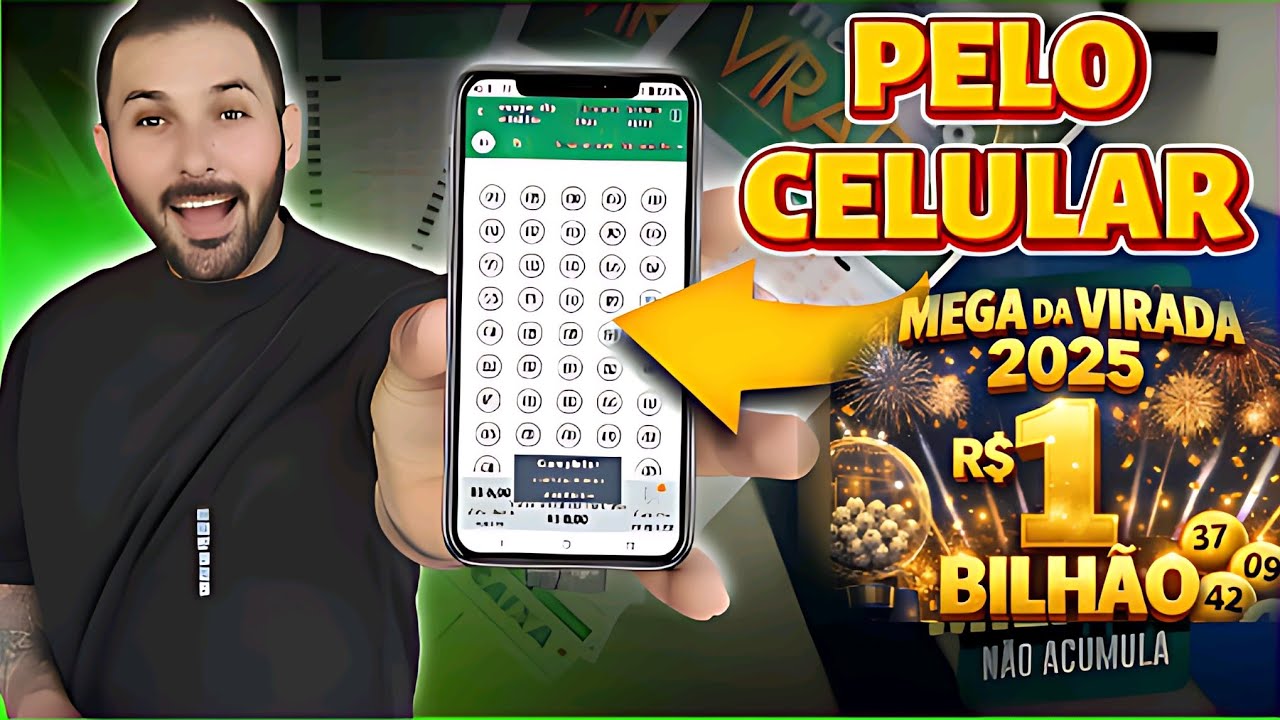 COMO JOGAR NA MEGA DA VIRADA PELO CELULAR POR DOIS APPS 