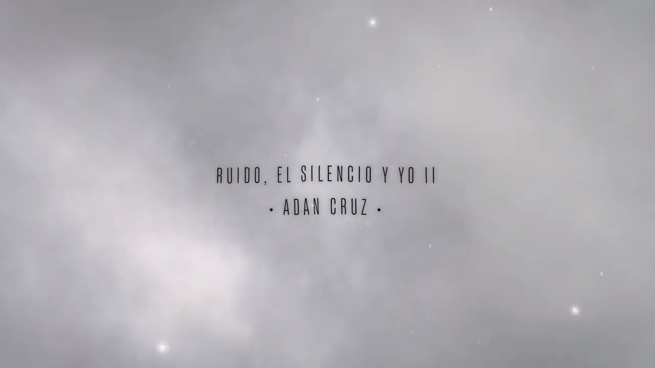 Ad&aacute;n Cruz - My Love (Visualizer)