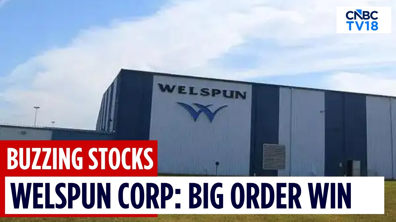 Welspun Corp получила крупнейший в своей истории заказ на $1,8 млрд | NSE Closing Bell