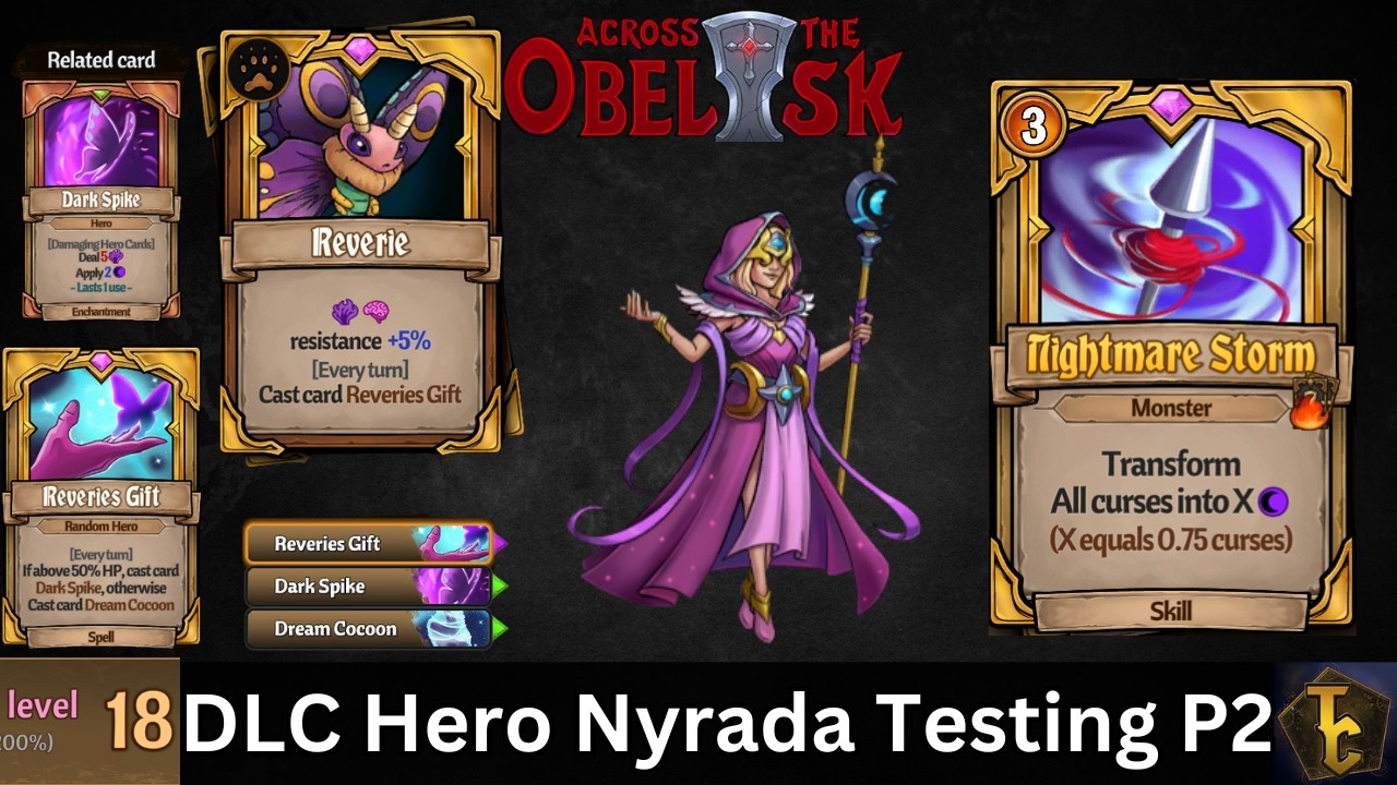 NEW Hero Nyrada Part 2 Darksplosion - Madness 18 - Across the Obelisk