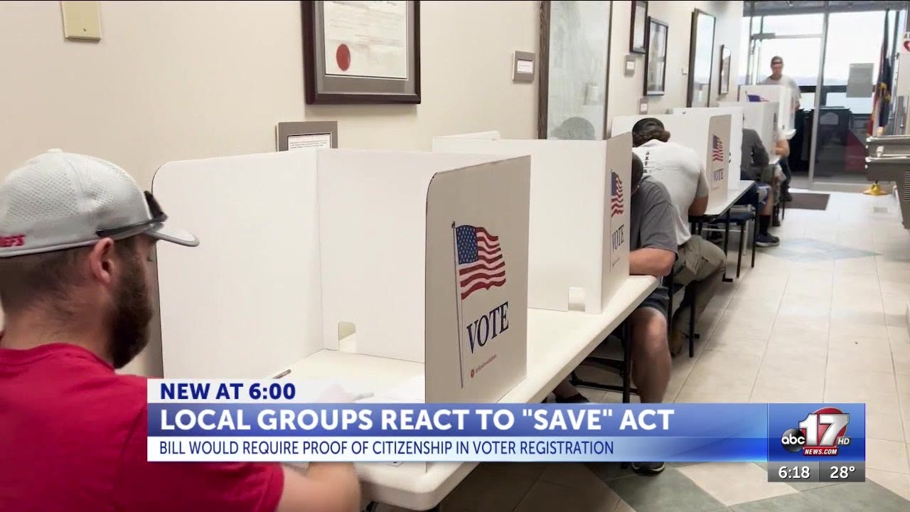 Local voter groups argue SAVE act ultimately harms legal voters