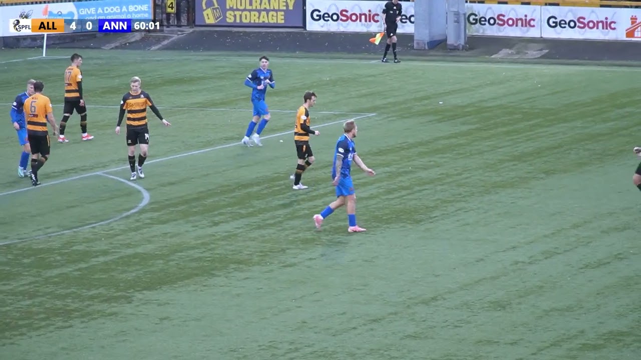 Alloa vs Annan | William Hill League 1 | 2nd November 2024