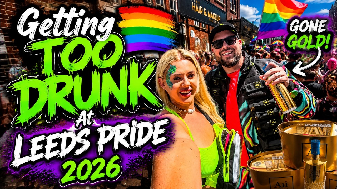 Напиваюсь в стельку на Leeds Pride 2026