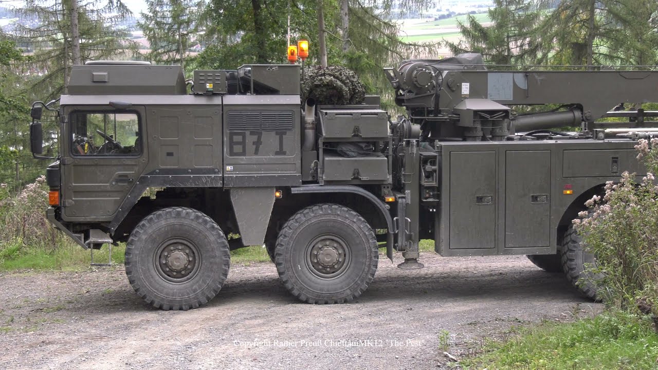 4k Royal Lancers Exercise Somme Lancer Manöver Teil 7 MAN SVR Recovery Land Rover Defender Wolf XD