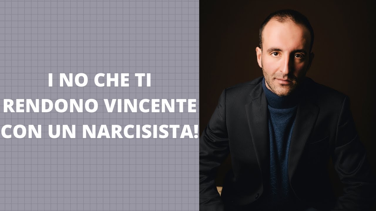 I NO CHE TI RENDONO VINCITORE COL NARCISISTA!