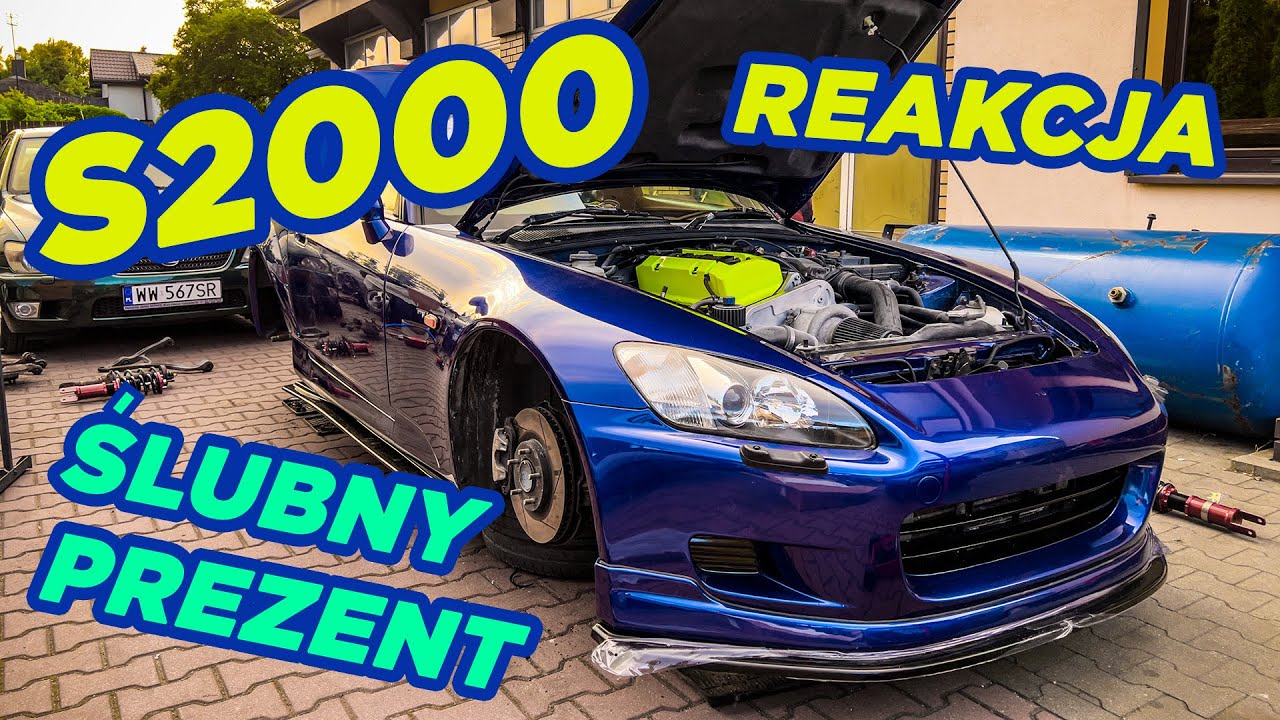 Reakcja Żony na Hondę S2000 - prezent ślubny życia!
