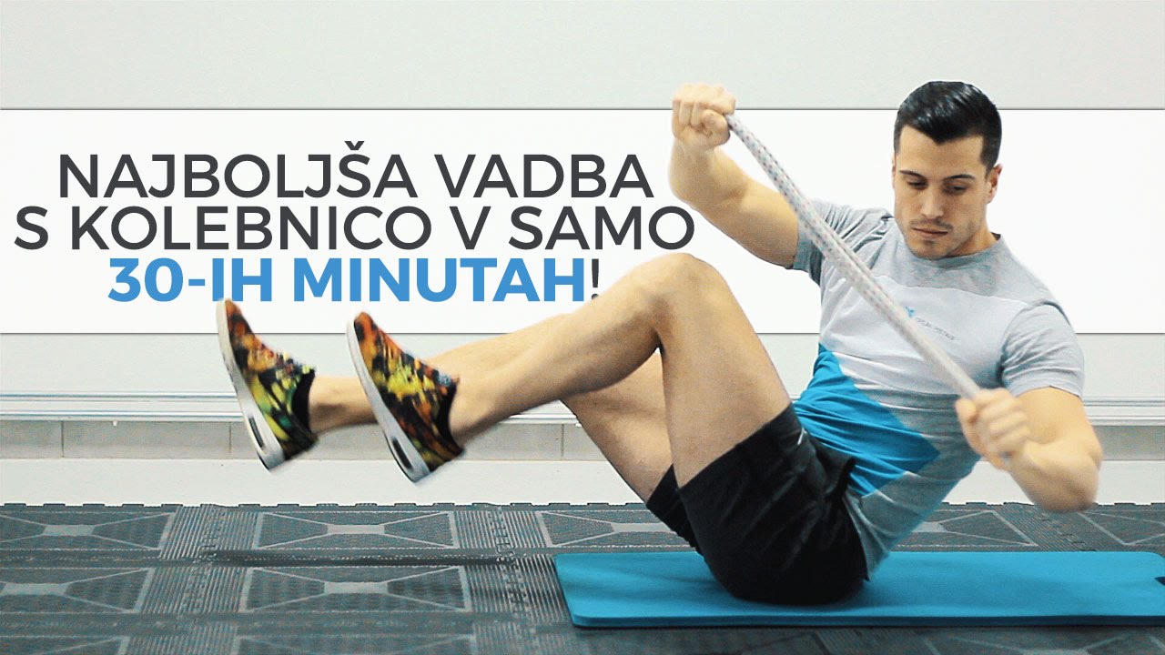 Najboljša vadba s kolebnico v samo 30-ih minutah!