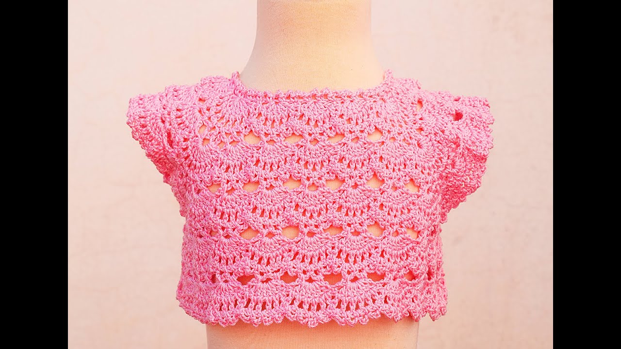 Canesú a crochet para vestido @majovelcrochet