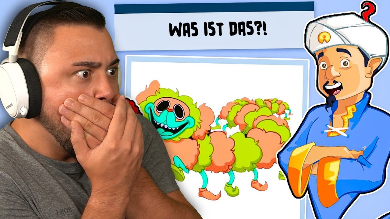 AKINATOR FINDET GEHEIME POPPY PLAYTIME FIGUREN!😱