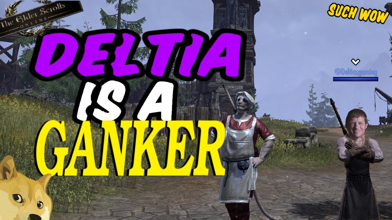 Teaching Deltia To Gank - ESO PVP | Stamina Gank Blade | 6969 Special! @DeltiasGaming