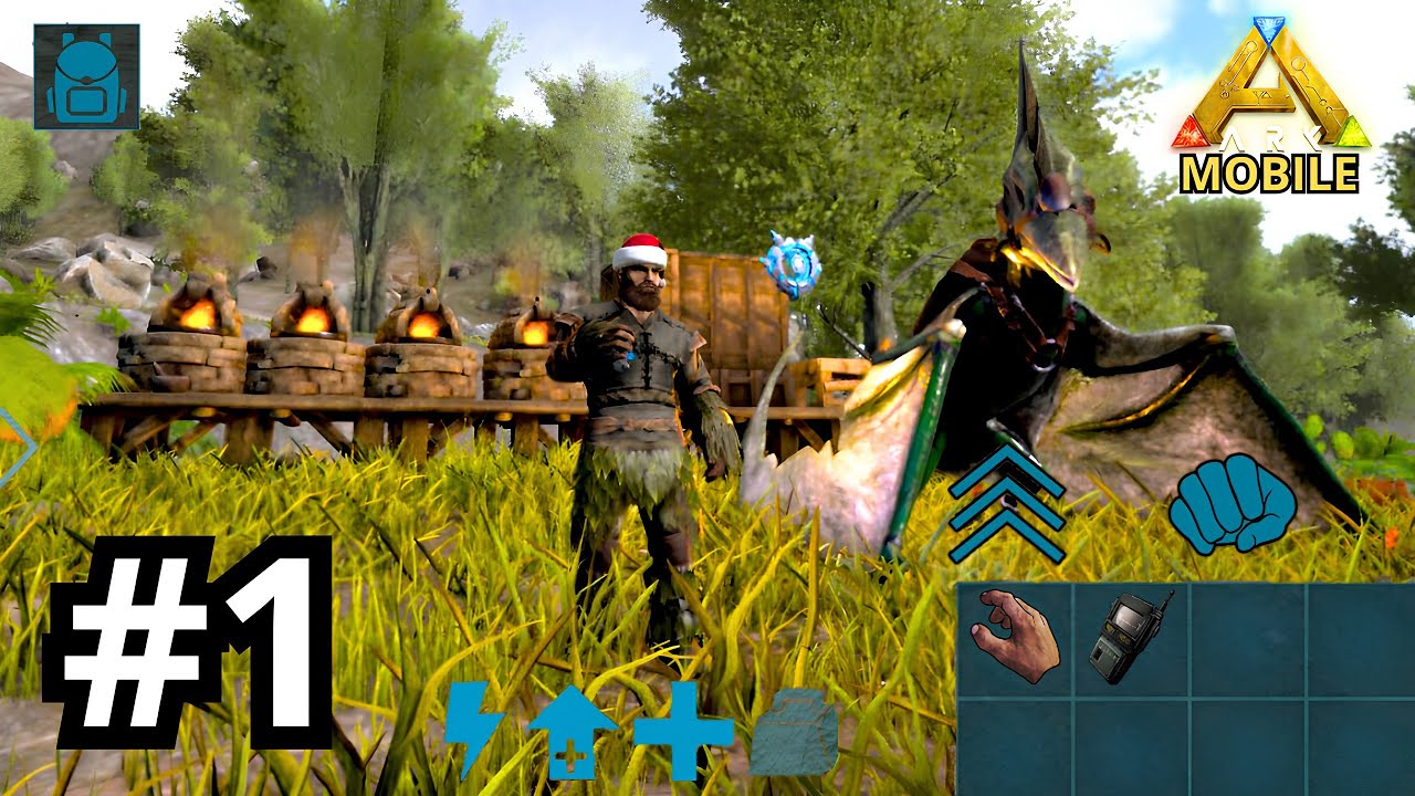 Ark Mobile Все карты - Новый свежий старт (EP-1 S1) ОСТРОВ