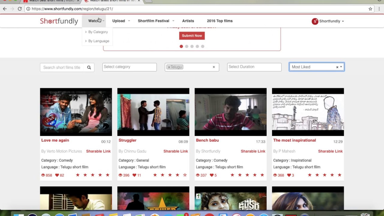 Watch & Share Short films from Creative Filmmakers Platform | Shortfundly