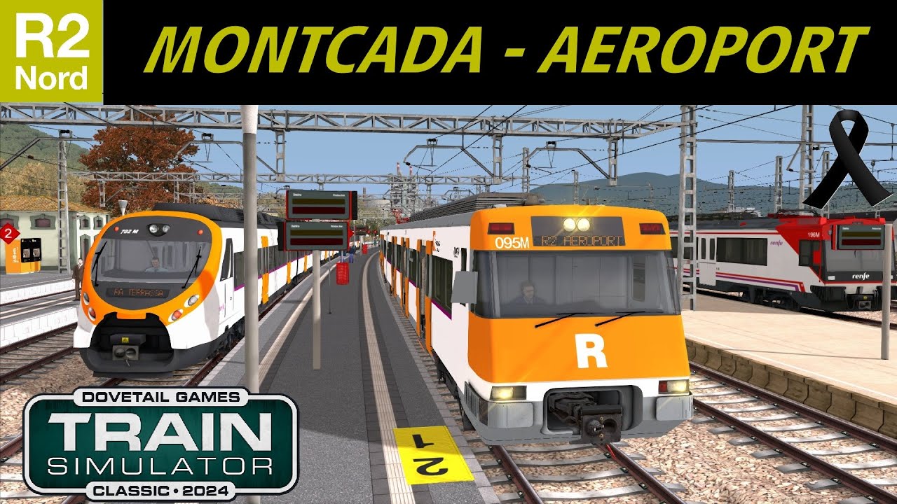 R2Nord* Montcada Bifurcació - Aeroport  // Train Simulator Classic