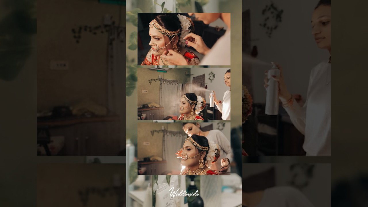 Bride Getting Ready | Bride of Weddinside | Surat | Bride Making #wedding #weddingphotography