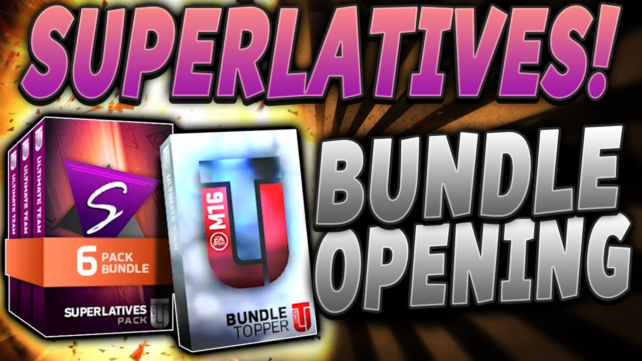ELITE SUPERLATIVE PULL! | SUPERLATIVE BUNDLE OPENING! | MUT 16 PACK OPENING