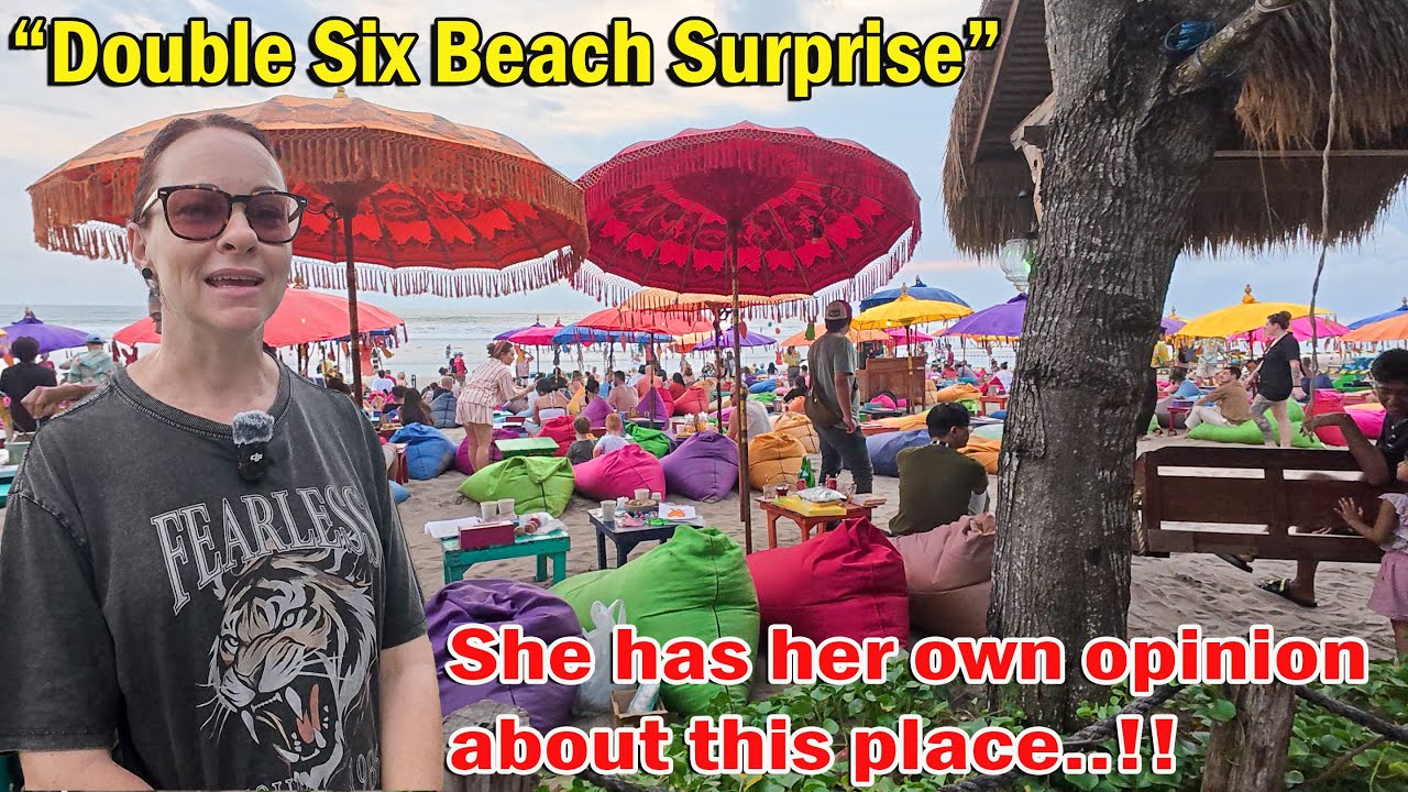 What Do You Think About This beach Now..?? Unexpected Moment At Double Six Beach Bali ..!!