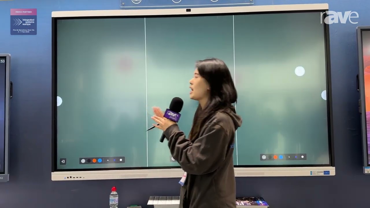 ISE 2025: METZ Display Demos S Series Interactive Flat Panel Displays for Collaboration