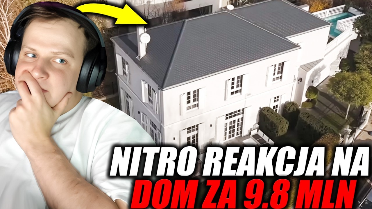 NITRO REAKCJA NA DOM ZA 9.8 MLN - REZYDENCJA CELEBRYTÓW NA WILANOWIE