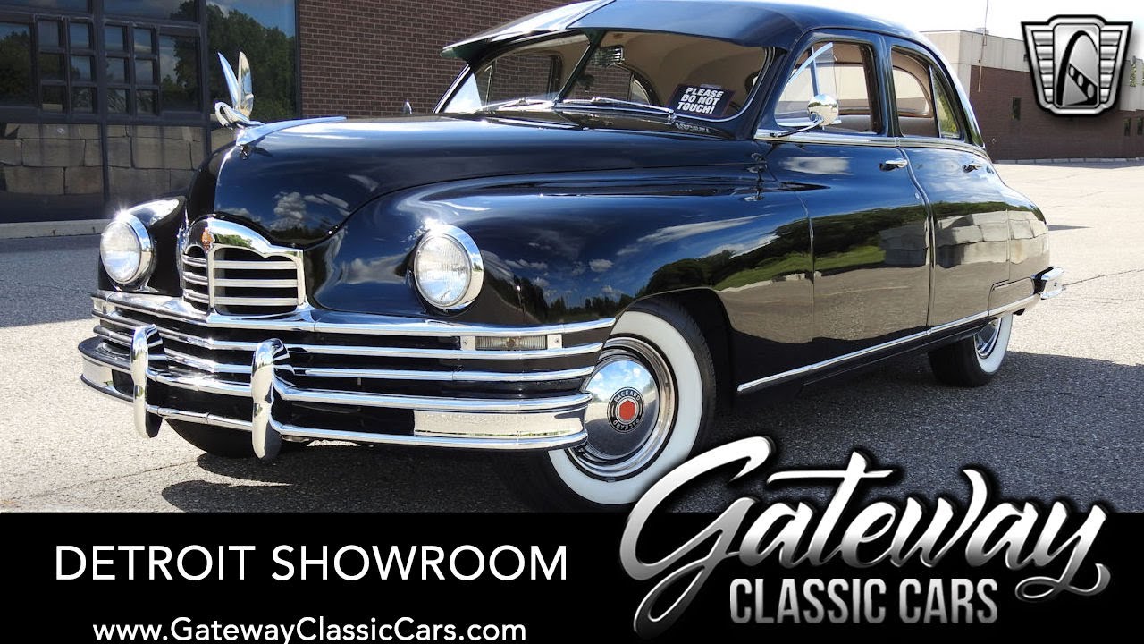 1949 Packard Series 22 Deluxe Eight Touring Sedan For Sale Gateway Classic Cars of Detroit Stk#1694