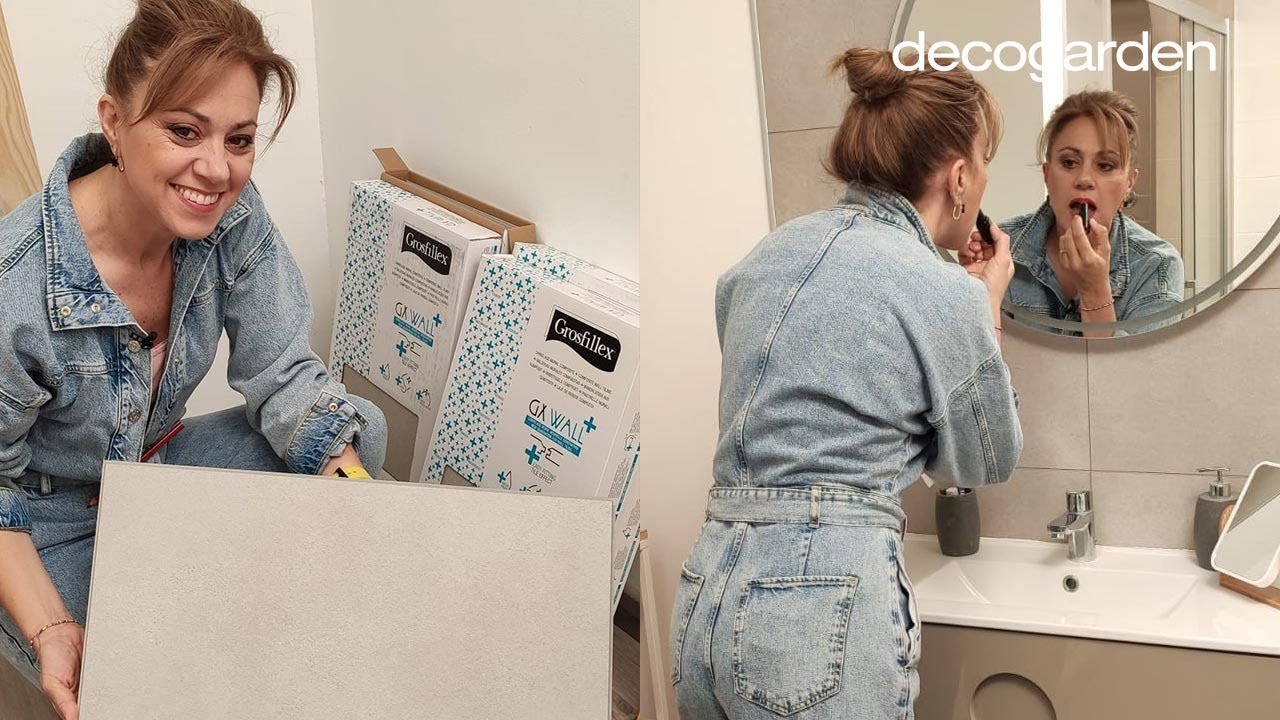 ¡REVESTIMIENTOS DECORATIVOS para RENOVAR el BAÑO! 🏡 Resistentes al agua 💦 - Decogarden