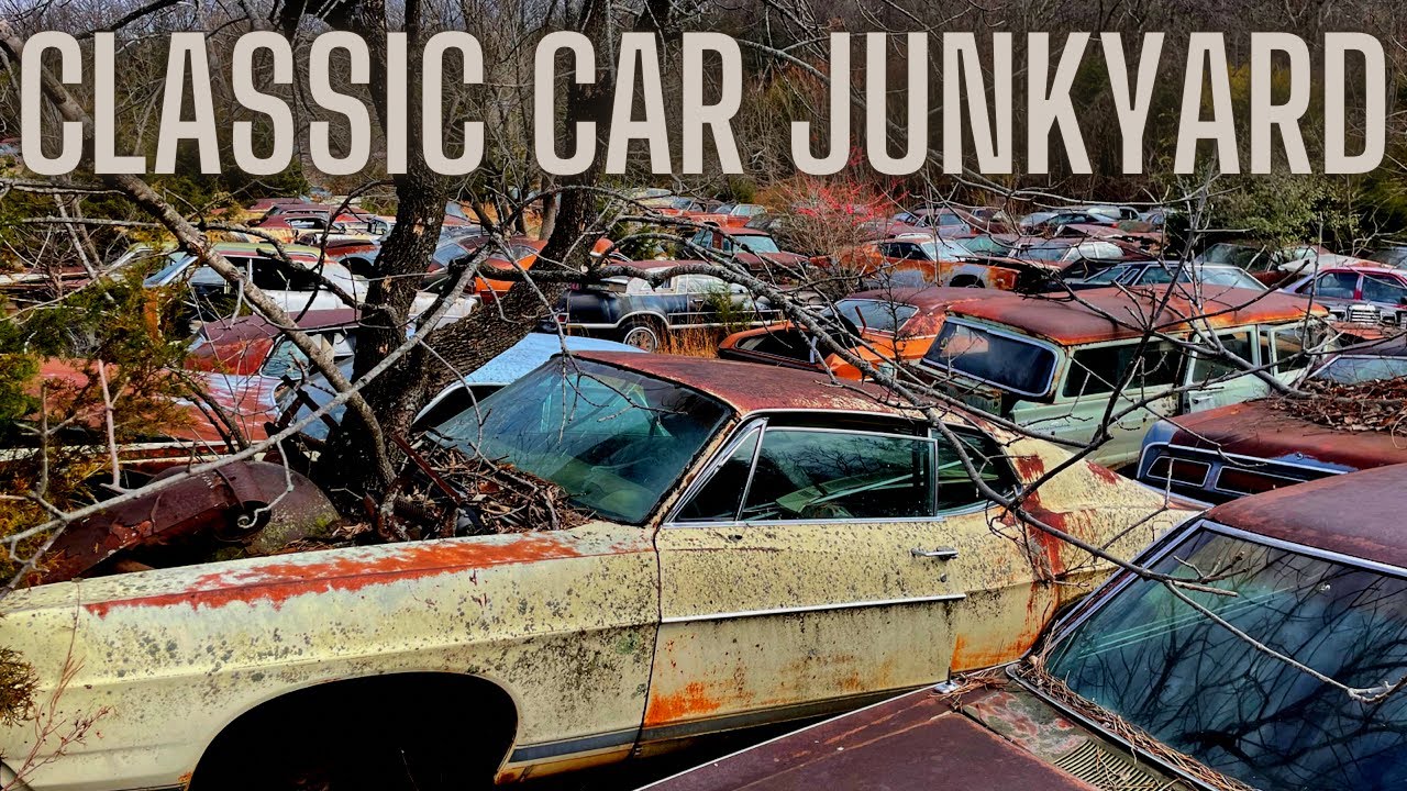 Massive CLASSIC CAR Junkyard