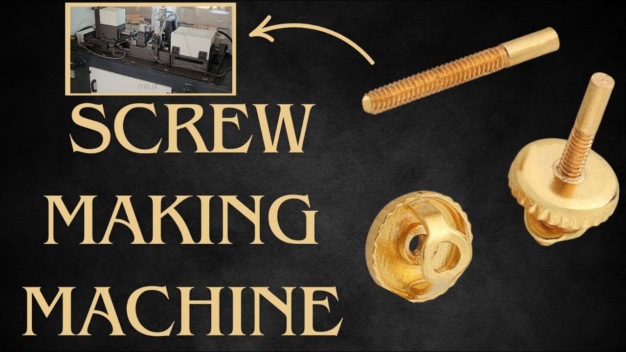 Building a Micro Screw Making Machine for My Jewelry