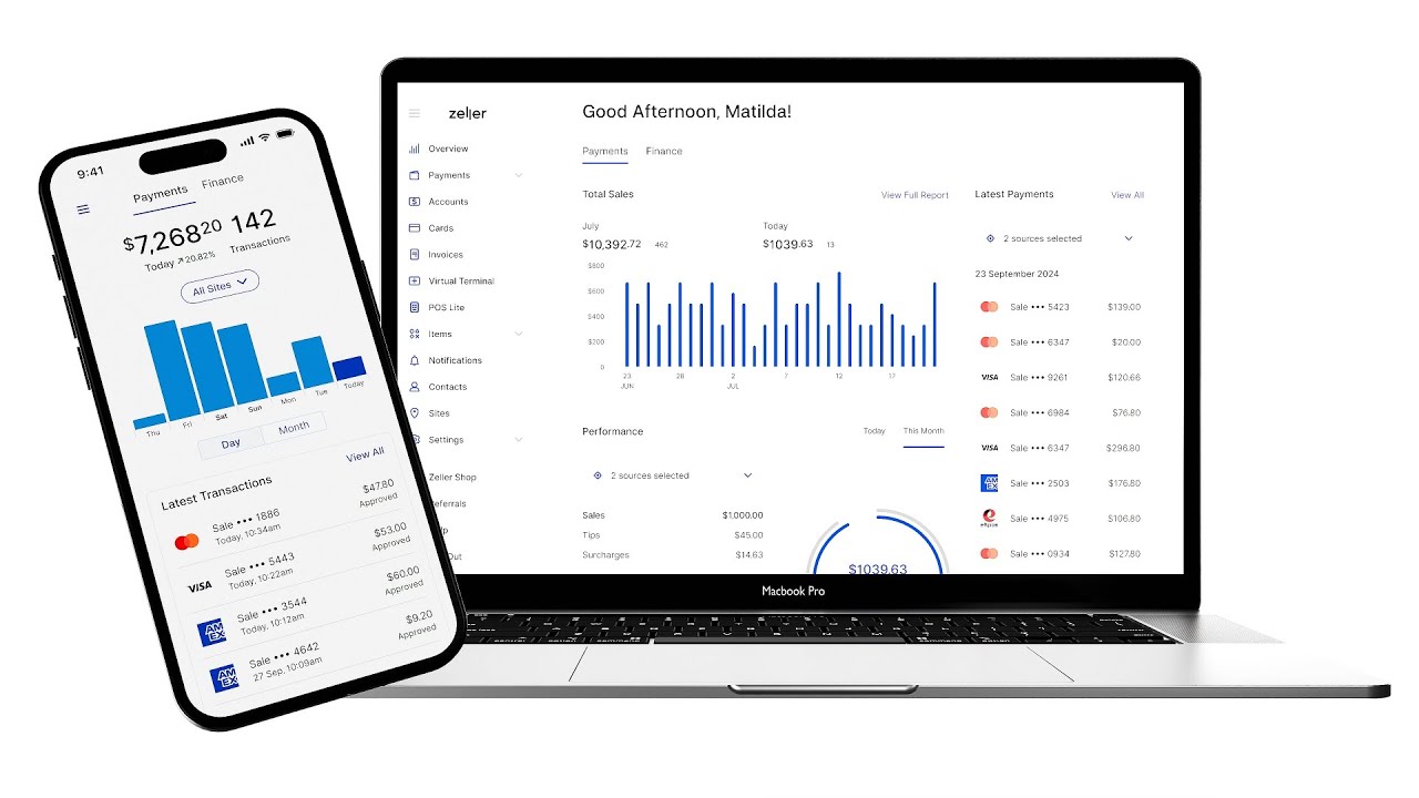 Banks do banking. Modern businesses do Zeller.