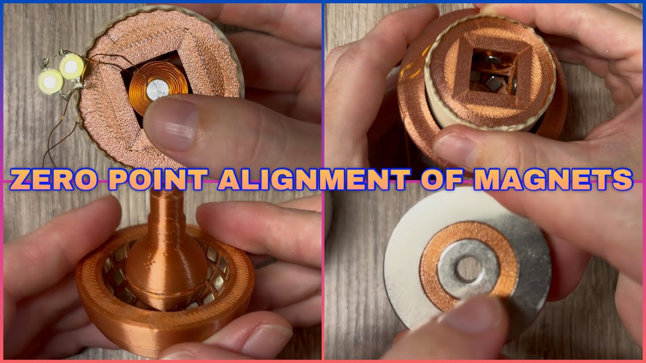Zero Point alignment of Magnets and Electromagnet arrays 🌀