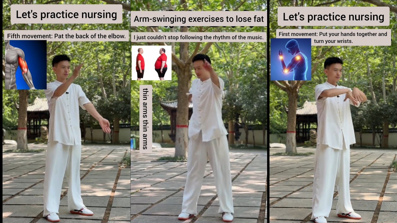 Easy Arm-Swing Movement for Weight Loss & Health#SlimArms#DailyExercise